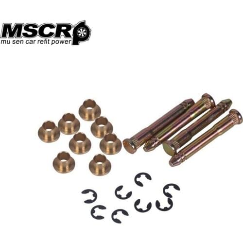 Zinc Plated Steel Door Hinge Pin & Bushing Repair Kit for Honda Civic Accord CR-V CRX CX DX EX SI EG6 B16 D16 EK EG EH EJ