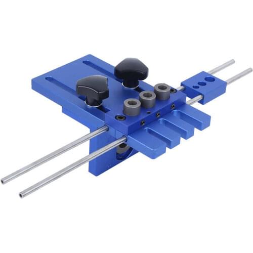 Hole Opener 3-in-1 Punch Locator Positioning Tool Woodworking Accessory Hardware Parts Aluminum Alloy