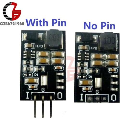 2 in 1 DC-DC Step Down Converter LDO Regulator Output 5V 3.3V with Pin DC-DC 6-40V to 4.6V LDO 4.6V to 3.3V Buck Adjustable Boar