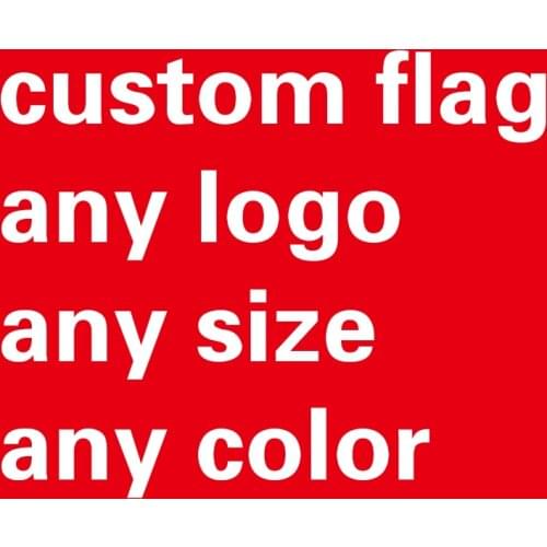 Xvggdg Customize flag and Printing 3x5 FT Flying Banner 100D Polyester Decor Advertising Sports Decoration Car Company Logo