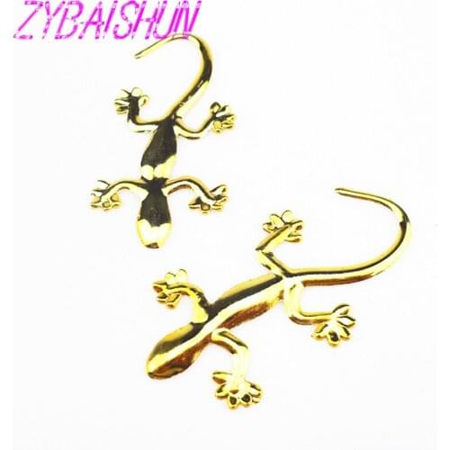ZYBAISHUN 3D Gecko Car Badge Emblem Stickers for Volvo S40 S60 S80 XC60 XC90 V40 V60 C30 XC70 V70