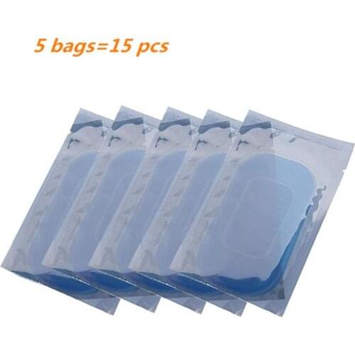 15pcs/set Buttocks Muscle Hydrogel Sticker Muscle Stimulator Training Gel Sheet Pad Accessories