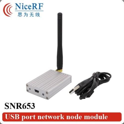 2PCS/SET SNR653 433MHz/868MHz/915MHz USB Interface 3km Long Range Uart RF Wilreless Transmitter and Receiver Module