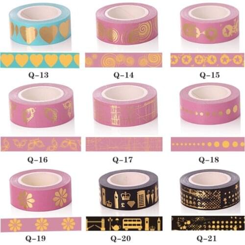 3pcs/lot Unique Washi Tape Adhesive Masking Tapes For DIY scrapbooking Photo Album Decoration