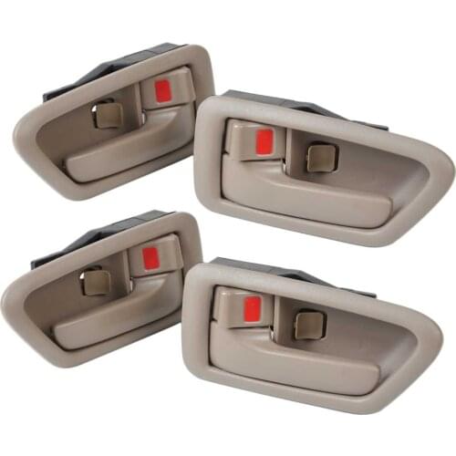69205AA010E0 69206AA010E0 4pcs Inside Door Right + Left Side Bezel Handles For Toyota Camry 1997 1998 1999 2000 2001