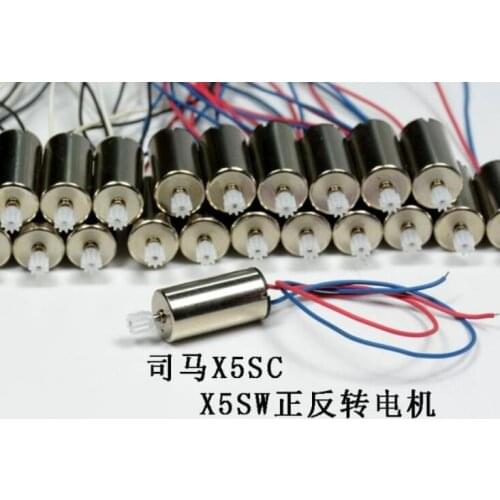8pcs/lot Syma x5sc x5sw headless 2.4G 4CH 6-Axis R/C Quadcopter/ drone parts main motor A x4pcs+ main motor B x4pc