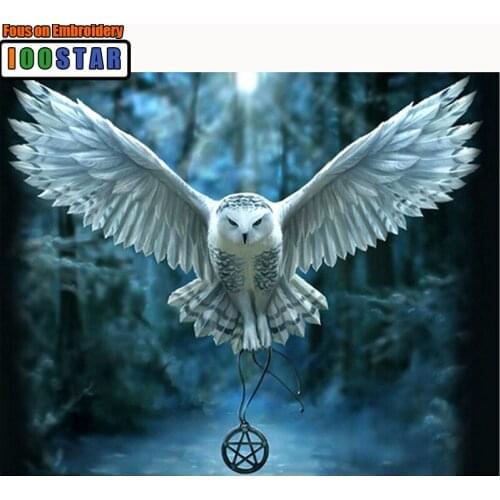 Diy Wings Eagle Diamond Embroidery Big Bird Animal Photo Diamond Painting Cross Stitch Wall Stickers Needlework Home Decor