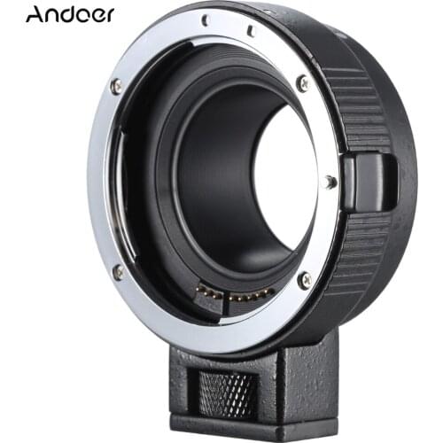 Andoer EF-EOSM Lens Mount Adapter Support Auto-Exposure Auto-Focus and Auto-Aperture for Canon EF/EF-S Series Lens