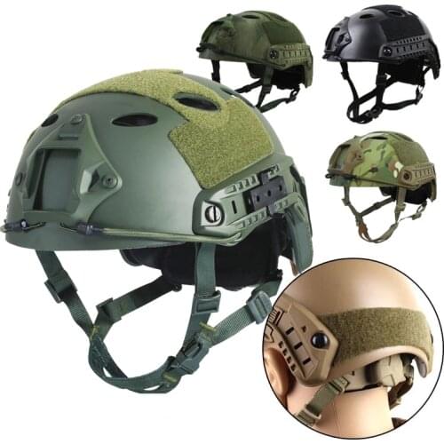 Army Military Tactical Fast PJ Helmet Airsoft Helmet Sports Accessories Paintball Gear Jumping Protective Face Mask Lightweight