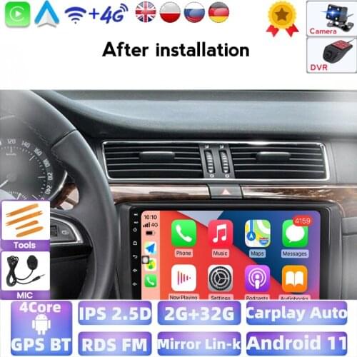For Skoda Superb 2 B6 2008-2015 Car Radio Multimedia Video Player Navigation GPS Android 2G+32G No 2din 2 din dvd