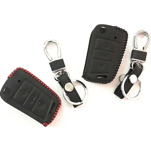 Car Key Case Cover For Phaeton Phideon Variant Touran Beetle T-Cross T-Roc Atlas Amarok Tarok MOIA CARAVELLE MULTIVAN