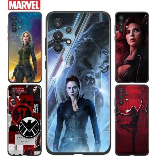 Marvel Avengers Black Widow For Samsung A91 A72 A71 A52 A51 A42 A41 A32 A31 A22 A21S A12 A11 A03 A02S A01 4G 5G Phone Case