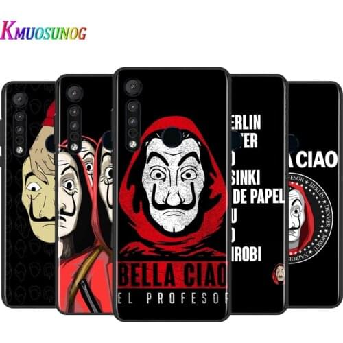 Money Heist House For Motorola G9 G8 G Stylus Power One Fusion Hyper Edge E7 E6 5G Plus Play Lite Silicone Phone Case