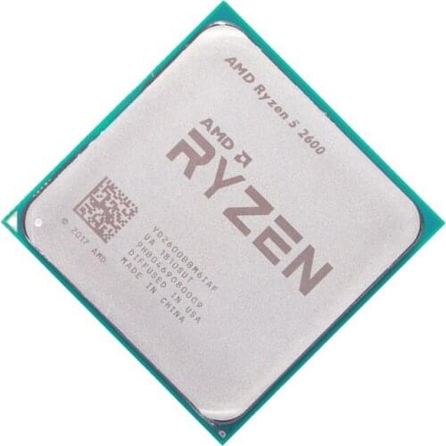 Cheap Original AMD Athlon Processor RYZE Brand New Original RY ZEN 5 7 2600 2700 Tray Version 3.4 Ghz 3.9 Ghz 4 6 8 Cores CPU