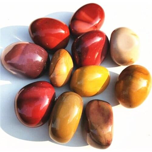 Mookiate Tumbled Stones Crystals Natural Polished Gemstone For Decoration