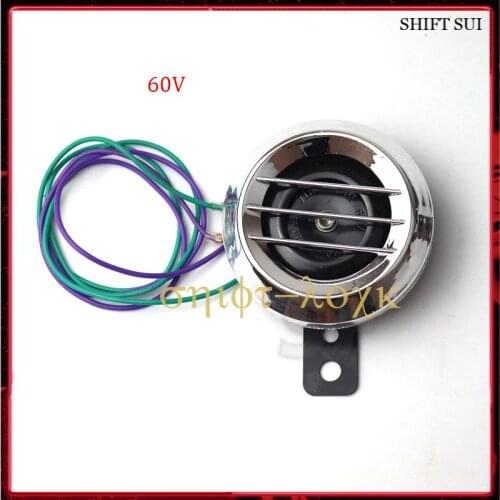 Horn Tweeter Electric Horn Electric Vehicle Modification Parts 48V60V72V Universal for Citycoco Electric Scooter
