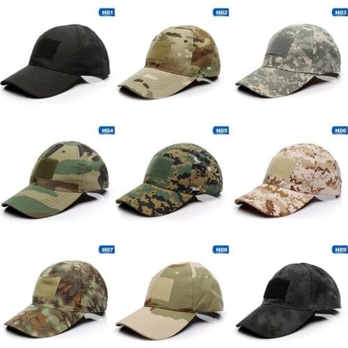 Outdoor Sport Caps Camouflage Hat Baseball Caps Simplicity Tactical Military Army Camo Hunting Cap Hats Adult Cap