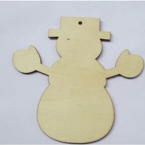 Laser cut wooden craft DIY ornament