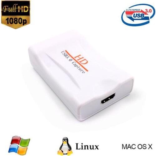 New HD 1080P 4K HDMI Video Capture Card USB3.0 Easycap HDMI To USB 3.0 Video Capture Board Game Record Live Streaming Broadcast