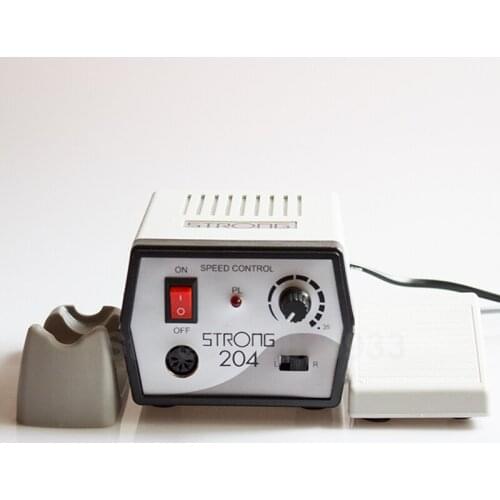 New Dental Lab, Pedicure, Nail Salon, Manicure 35K RPM Polishing Motor Srong 204 Dremel Power Engine no Hadnpiece 65W