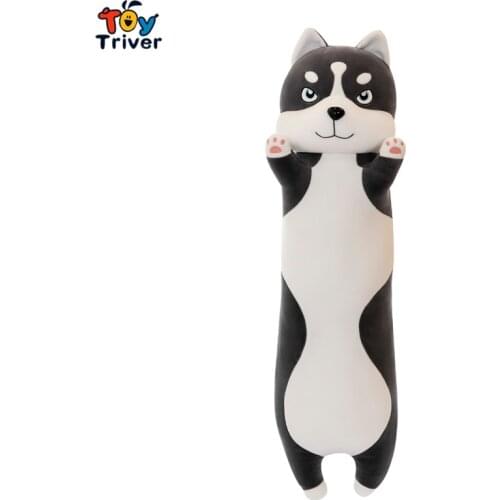 New Kawaii Husky Dog Puppy Plush Toys Stuffed Animals Doll Pillow Cushion Kids Children Girlfriend Birthday Gift Sofa Home Decor