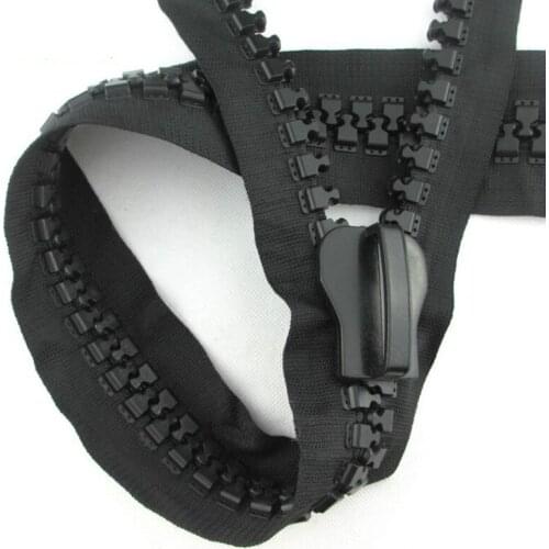 6M/LOT 30# OVERSIZE RESIN Zipper ROLL Tape WITH SLIDER Engineering Machinery Outdoor TENT Sofa SLEEPING Bag BEDDING CAR COVER