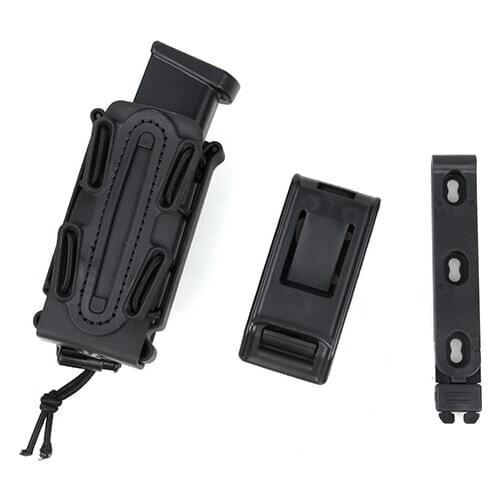TMC Full Set SG 2.0 Softshell MOLLE Belt Clip 9mm Pistol Magazine Pouch BK CB WG OD(SKU050942)