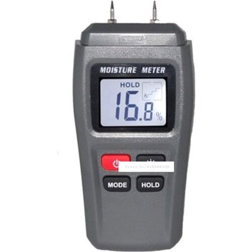 YHT01 Wood moisture tester Portable Wooden Floor Carton Moisture Meter Measuring Tool Hygrometer Wood Humidity Tester 0.0-99.0
