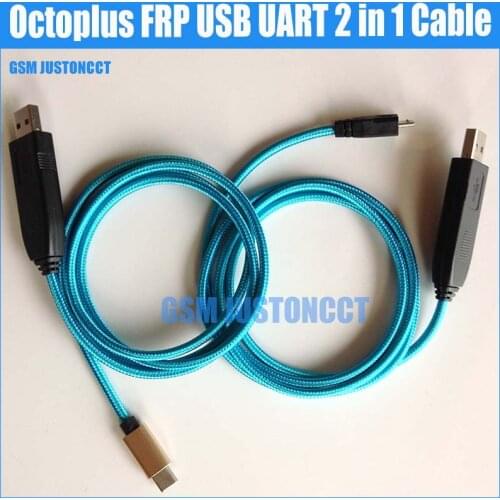 100% work Octplus SAM FRP UART EFT cable 2 in 1 set ( Micro + type C cable ) Chimera tool UART cable free shipping