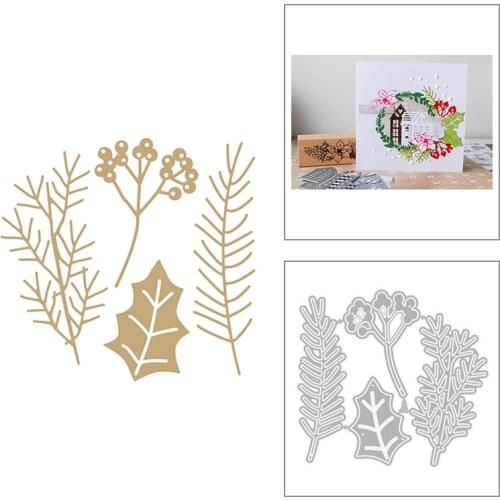 2020 New Plant Fruit and Leaf Metal Cutting Dies For DIY Leaves Embossing Decoration Greeting Card Album Scrapbooking No Stamps