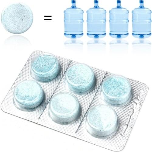 6pcs/pack Car Solid Wiper Fine Seminoma Wiper Car Windshield Cleaning Glass Cleaner Auto Window Cleaning Car Care Washing Tools