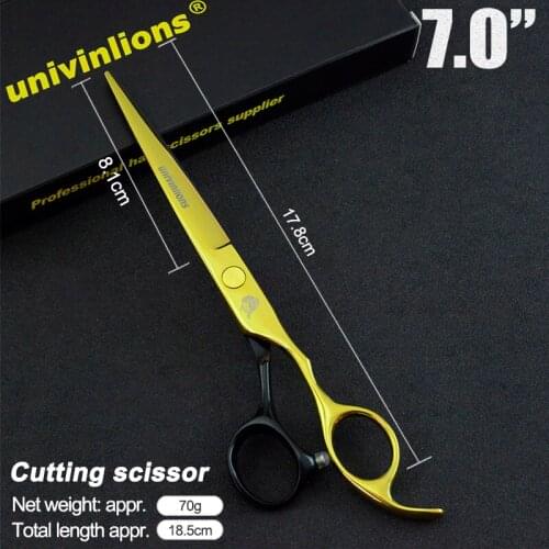 7 inch Pet Dog Cat Hair Clippers Pet Dog Gromming Scissors Pet Cutting Scissors Straight Scissor Home Use Pet Gromming Tools