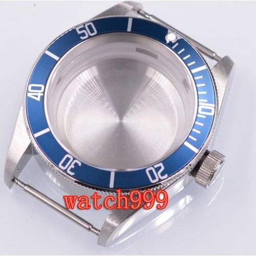 Fit NH35 NH36 NH35A NH36A Movement 41mm Watch Case Sapphire Glass