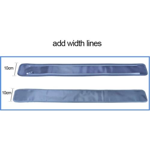 2pcs Add Width Line For Electric Air Compression Leg Massager Waist Arm Leg Wraps Foot Ankles Calf Massage Machine