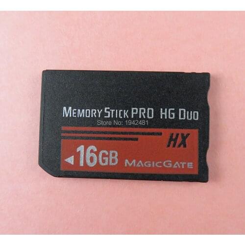 5PCS Memory Stick MS Pro Duo Memory Card HX For Sony PSP 1000 2000 3000 8GB 16GB 32GB Full Real Capacity Game Pre-installed