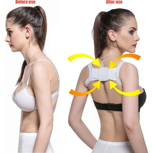 Posture Corrector Back Support Belt Shoulder Bandage Corset Improve Bad Posture Mini Babaka Chest Belt Dropshipping