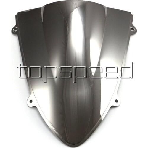 Motorcycle Windshield Windscreen For Kawasaki Ninja 250R EX250 ZX250R 2008-2012 2009 2010 2011 Chrome