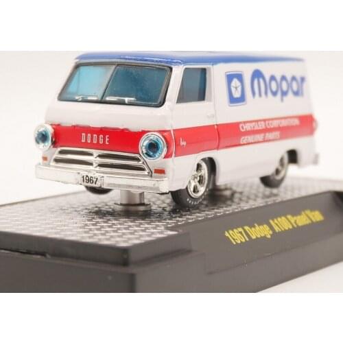M2 1:64 1967 Dodge A100 Panel Van boutique alloy car toys for children kids toys Model gitf Original box