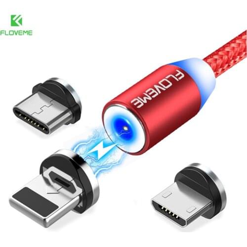 FLOVEME Magnetic Cable Fast Charging Micro usb cable Type c Magnet Charger usb c For iphone 11 For Samsung Galaxy S8 S9 S10 S20