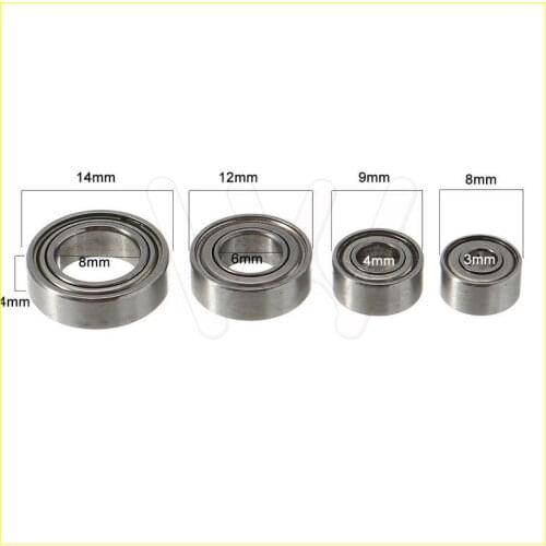 4PCS Micro Motor Handle 35,000RPM Bearing 102L/102 Bearings a set Micromotor STRONG Korea SEASHIN Lab