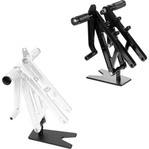 Motorcycle CNC Aluminum Footrest Rear Set Foot Peg Rest Rearset for Honda RS125 GP125 RS 125 GP 125