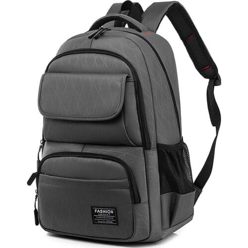 2021 Large Capacity Men Backpack for Male Nylon Waterproof Black Teenage Boys School Bags Student Back Pack