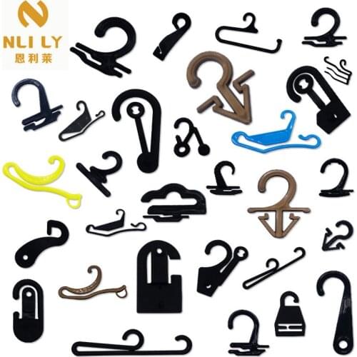 Wholesale 1000 pcs Multicolor Supermarket Snack Hook Plastic Socks Hook Underwear Buckle Hook Packaging Hook