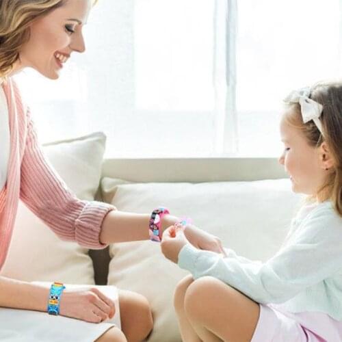 P31C 1Set Developmental Toy Kid’s DIY Bracelets Craft Kits 3D DIY Puzzle Brick Toy