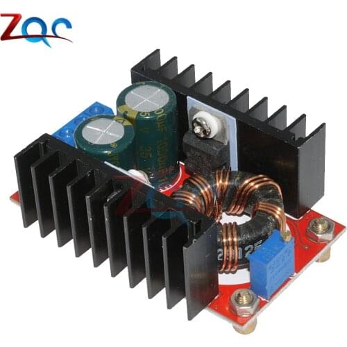 150W DC-DC 10-32V to 12-35V 24V Step Up Boost Converter Module Adjustable Static Power Supply Voltage Regulator Step Up Module
