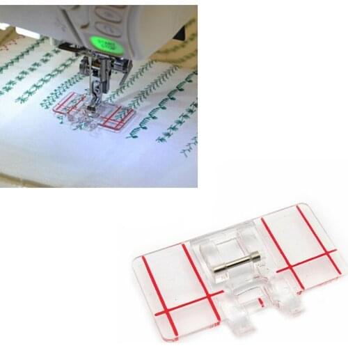 Domestic Sewing Machine Parts Presser foot Border Guide Foot 605 For Janome brother juki singer 6mm 9mm (200434003,20208400)