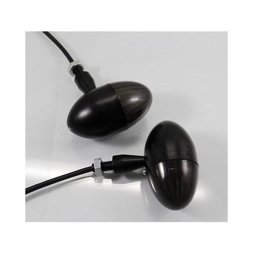 Black/Smoke Turn Signal for Harley Honda Kawasaki Suzuki Yamaha VTX VT CB VL Shadow VN