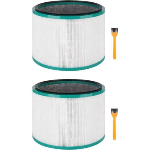 2 Pcs Replacement HEPA Filter For Dyson HP01, HP02, DP01, DP02 Desktop Purifiers