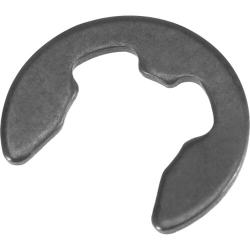 Uxcell E-Clip Circlip Washer - 10mm External Retaining Shaft Snap Ring Carbon Steel Black 30pcs