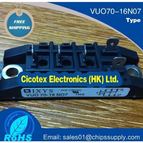 VUO70-16NO7 BRIDGE RECT 3P 1.6KV 70A FO-T-A VUO70-16N07 MODUEL IGBT
